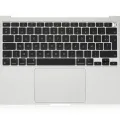 Top Case with Battery and Keyboard (ISO UK) For MacBook Air 13" A2337 (2020) (Silver)