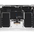 Top Case with Battery and Keyboard (ISO UK) For MacBook Air 13" A2337 (2020) (Silver)