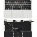 Top Case with Battery and Keyboard (ANSI US) For MacBook Pro 13" A2159 (2019) (Silver)