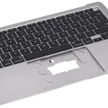 Top Case with Keyboard (ANSI US) For MacBook Air 13" A2337 (2020) (Used OEM Pull: Grade A) (Space Gray)