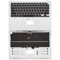 Top Case with Keyboard (ANSI US) For MacBook Air 13" A2337 (2020) (Used OEM Pull: Grade A) (Silver)