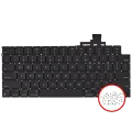 Keyboard W/ Backlight & Screws For MacBook Air 13" (A2681 / Mid 2022) (US English)