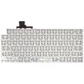 Keyboard W/ Backlight & Screws For MacBook Air 13" (A2681 / Mid 2022) (US English)