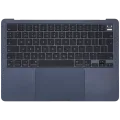 Top Case with Battery and Keyboard (ISO UK) For MacBook Air 13" A2681 (2022) (Midnight)