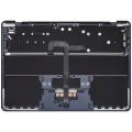 Top Case with Battery and Keyboard (ISO UK) For MacBook Air 13" A2681 (2022) (Midnight)