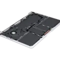 Top Case with Battery and Keyboard (ANSI US) For MacBook Pro 13" A2338 (2020) (M1) (Silver)