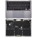 Top Case With Battery And Keyboard (ANSI US) For MacBook Pro 13" A2338 (2020) (M1) (Space Gray)