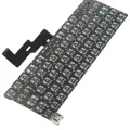 Keyboard W/ Backlight & Screws For MacBook Pro 13" A2338 (2020 - 2023) (US English)