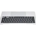 Top Case with Battery and Keyboard (ISO UK) For MacBook Pro 13" A2338 (2020) (Silver)