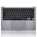Top Case with Battery and Keyboard (ISO UK) For MacBook Pro 13" A2338 (2020) (Space Gray)