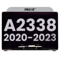 Complete LCD Display Assembly For MacBook Pro 13" A2338 (2020) (Used OEM Pull: Grade C) (Space Gray)