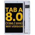 LCD Assembly With Frame For Samsung Galaxy Tab A 8.0" (T290) (2019) (WiFi Version) (Refurbished) (White)