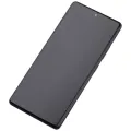 OLED Assembly With Frame For Samsung Galaxy S10 Lite (Refurbished) (Prism Black)