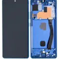 OLED Assembly With Frame For Samsung Galaxy S10 Lite (Refurbished) (Prism Blue)