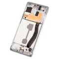 OLED Assembly With Frame For Samsung Galaxy S10 Lite (Refurbished) (Prism White)