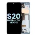 OLED Assembly With Frame For Samsung Galaxy S20 5G (Non-Verizon 5G UW Frame) (Service Pack) (Cloud Blue)