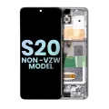 OLED Assembly With Frame For Samsung Galaxy S20 5G (Non-Verizon 5G UW Frame) (Service Pack) (Cosmic Gray)