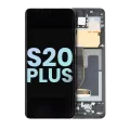 OLED Assembly With Frame For Samsung Galaxy S20 Plus 5G (Service Pack) (Cosmic Gray)