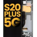 OLED Assembly With Frame For Samsung Galaxy S20 Plus 5G (Service Pack) (Cosmic Gray)