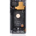 OLED Assembly With Frame For Samsung Galaxy Note 10 Lite (Refurbished) (Aura Glow / Silver)
