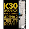 LCD Assembly With Frame For LG K30 (2019) / Escape Plus / Aristo 4 Plus / Arena 2 / Tribute Royal (Refurbished) (All Colors)