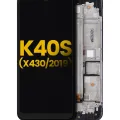 LCD Assembly With Frame For LG K40s (X430 / 2019) (Refurbished) (All Colors)