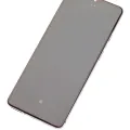OLED Assembly With Frame For OnePlus 7T (Refurbished) (Frosted Silver)