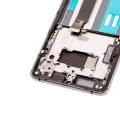 OLED Assembly With Frame For OnePlus 7T (Aftermarket Plus) (Frosted Silver)