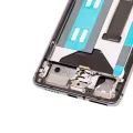 OLED Assembly With Frame For OnePlus 7T (Aftermarket Plus) (Frosted Silver)