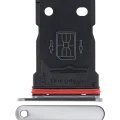 Single Sim Card Tray For OnePlus 7T (Frosted Silver)