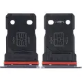 Dual Sim Card Tray For OnePlus 7T (Frosted Silver)