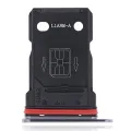 Dual Sim Card Tray For OnePlus 7T (Frosted Silver)