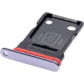 Dual Sim Card Tray For OnePlus 7T (Frosted Silver)