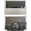 Top Case with Battery and Keyboard (ANSI US) For MacBook Pro 13" A1502 (2015) (Used OEM Pull: Grade A)