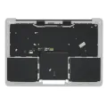 Top Case with Battery and Keyboard (ANSI US) For MacBook Pro 13" A1708 (2016) (Used OEM Pull: Grade A) (Silver)