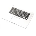 Top Case with Keyboard (ANSI US) and Microphone For MacBook Pro 15" A1398 (2013-2014) (Used OEM Pull: Grade A)