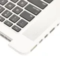 Top Case with Keyboard (ANSI US) and Microphone For MacBook Pro 15" A1398 (2012-2013) (Used OEM Pull: Grade A)