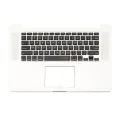 Top Case with Keyboard (ANSI US) and Microphone For MacBook Pro 15" A1398 (2015) (Used OEM Pull: Grade A)