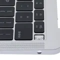 Top Case with Keyboard (ANSI US) For MacBook Air 13" A1932 (2018-2019) (Used OEM Pull: Grade A) (Silver)