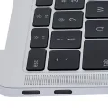 Top Case with Keyboard (ANSI US) For MacBook Air 13" A1932 (2018-2019) (Used OEM Pull: Grade A) (Silver)
