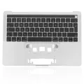 Top Case with Keyboard (ISO UK) For MacBook Pro 13" A1989 (2018-2019) (Used OEM Pull: Grade A) (Space Gray)
