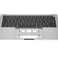 Top Case with Keyboard (ISO UK) For MacBook Pro 13" A1989 (2018-2019) (Used OEM Pull: Grade A) (Space Gray)