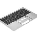 Top Case with Keyboard (ISO UK) For MacBook Pro 13" A1989 (2018-2019) (Used OEM Pull: Grade A) (Space Gray)
