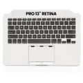 Top Case with Keyboard (ANSI US) For MacBook Pro 13" A1502 (2013-2014) (Used OEM Pull: Grade A)