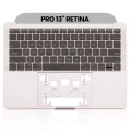 Top Case with Keyboard (ANSI US) For MacBook Pro 13" A1708 (2016-2017) (Used OEM Pull: Grade A) (Space Gray)