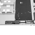 Top Case with Keyboard (ISO UK) For MacBook Pro 15" A1990 (2018-2019) (Used OEM Pull: Grade A) (Silver)