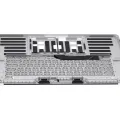 Top Case with Keyboard (ANSI US) For MacBook Pro 16" A2141 (2019) (Used OEM Pull: Grade A) (Silver)