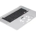 Top Case with Keyboard (ANSI US) For MacBook Pro 16" A2141 (2019) (Used OEM Pull: Grade A) (Silver)