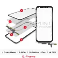 OCA Master 4-in-1 Short Flex (Digitizer Touch With Glass + OCA + Frame Pre-installed) For iPhone XS