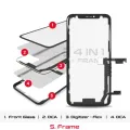OCA Master 4-in-1 Long Flex (Digitizer Touch With Glass + OCA + Frame Pre-installed) For iPhone XS Max